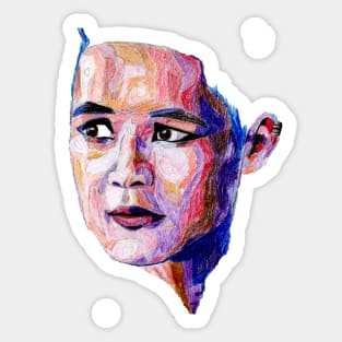 Magnus Bane in Colour Sticker